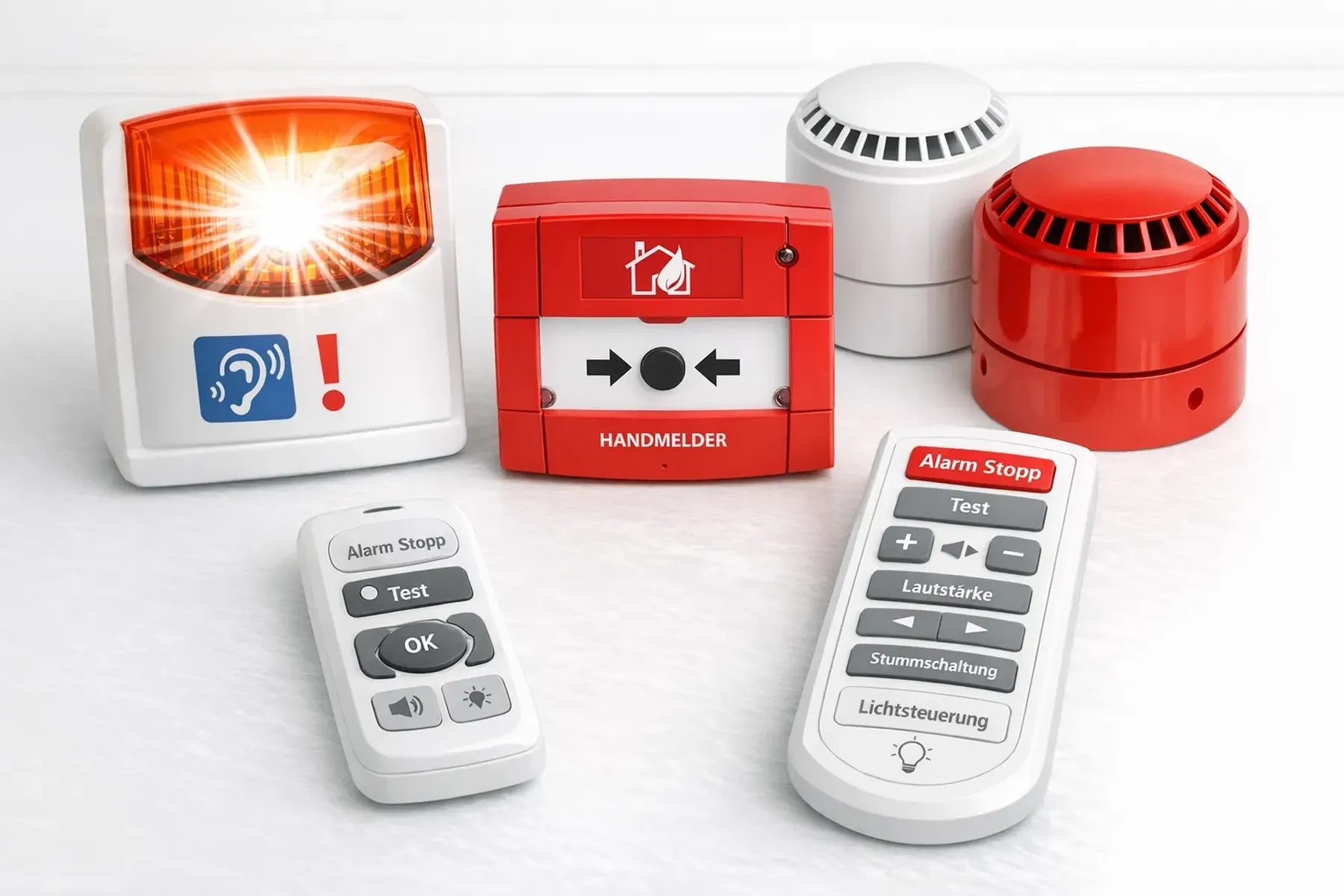 Zubehör für Warnmeldesysteme