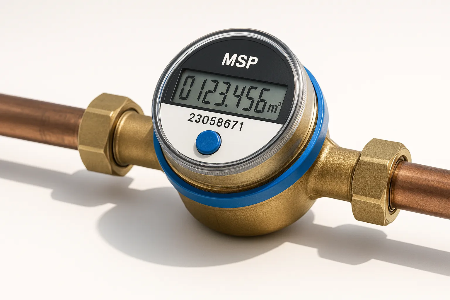 Wasserzähler für Verbrauchserfassung in Wohngebäuden